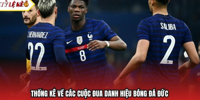 Thống kê về các cuộc đua danh hiệu bóng đá Đức